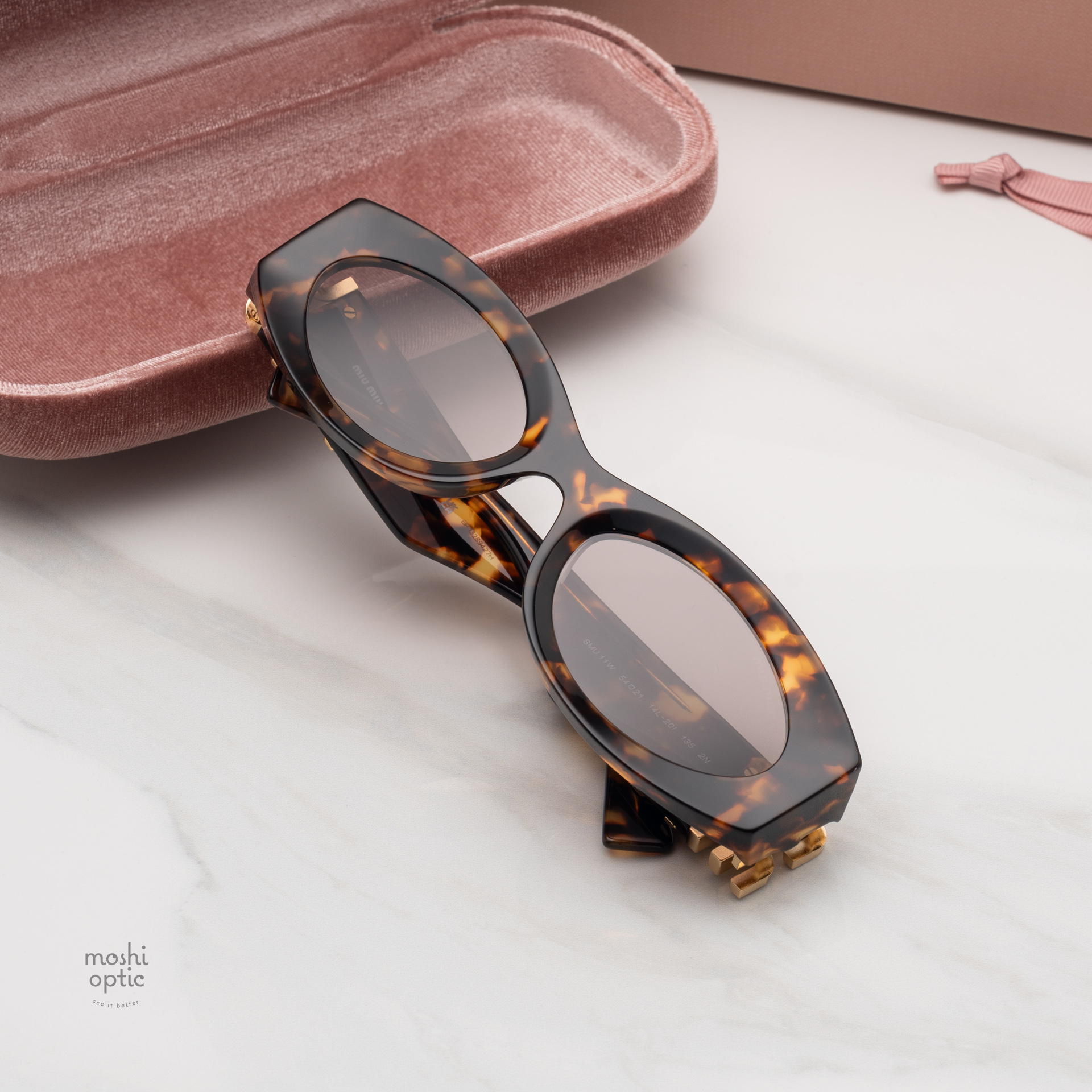 แว่นกันแดด Miu Miu Glimpse MU11WS 14L20I