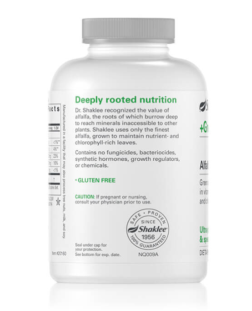 (พร้อมส่งในไทย) ผักอัดเม็ด สารอาหารครบถ้วน อัลฟัลฟ่า แชคลีย์ 700 เม็ด (Shaklee Alfalfa Complex)