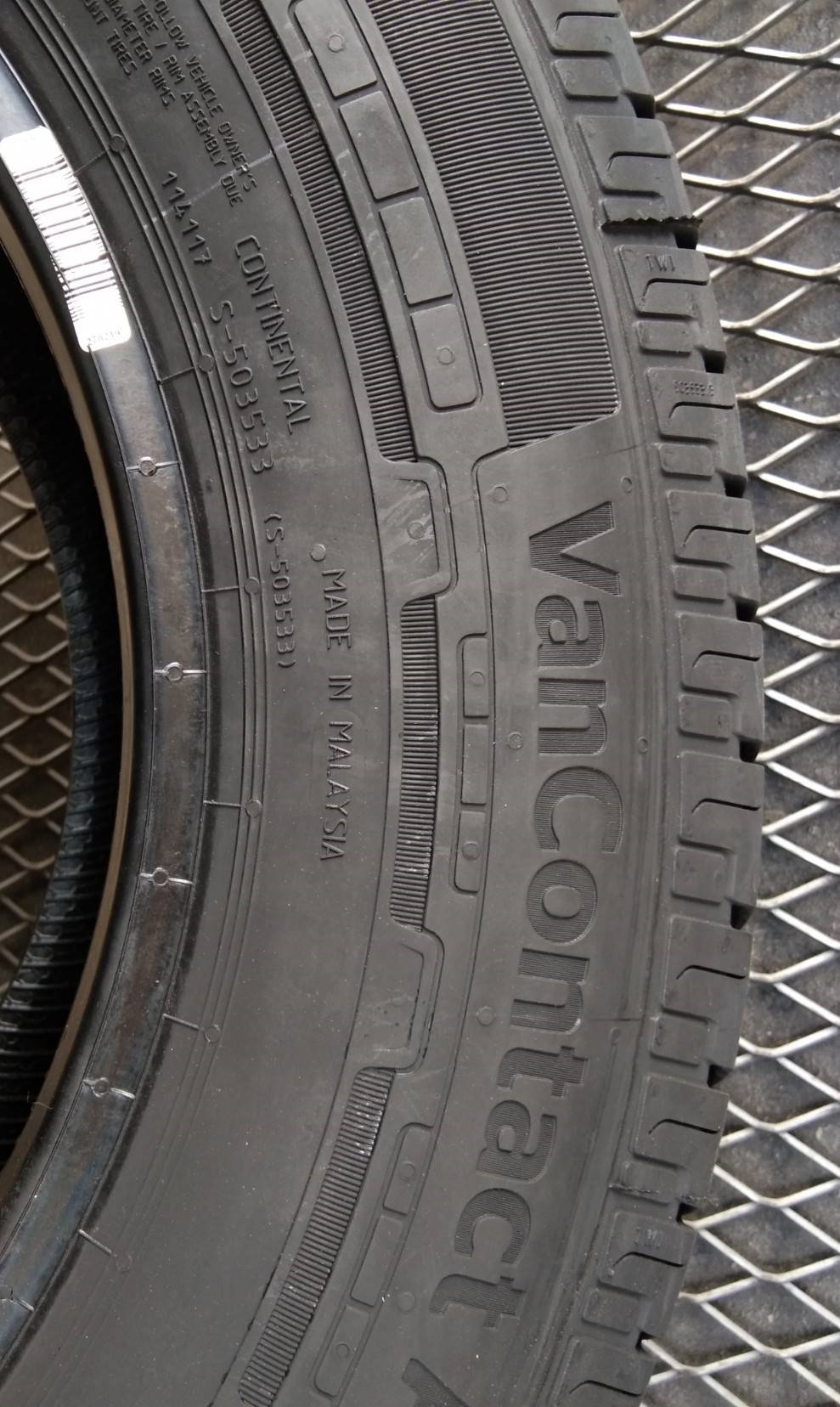 CONTINENTAL VANCONATACT AP 205/70-15 เส้น 2500 ปกติ 3000 ปี19