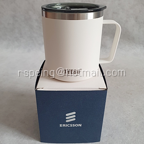 ถ้วย mug เก็บอุณหภูมิร้อน-เย็น Tyeso+Ericsson สีขาว