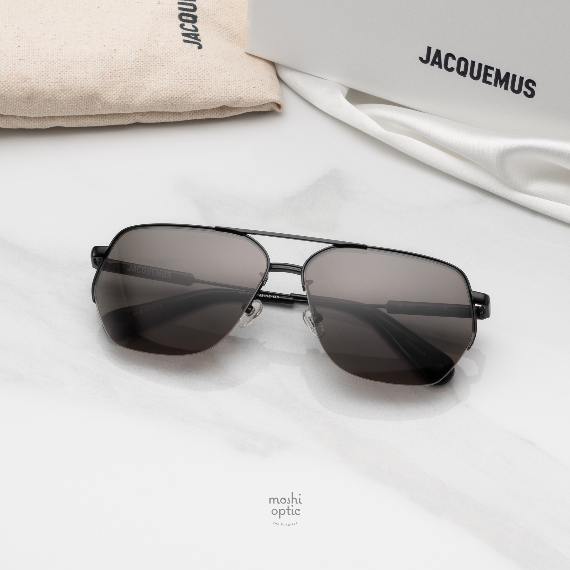 แว่นกันแดด JACQUEMUS AVIADOR JAC67 C2