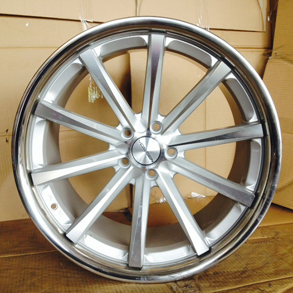 #แนะนำล้อแฟชั่น #คุณภาพจากโรงงาน #ราคาสุดคุ้ม VOSSEN 1590 20x10.5 +40 5x114.3 MS+STAINLESS STEEL LIP