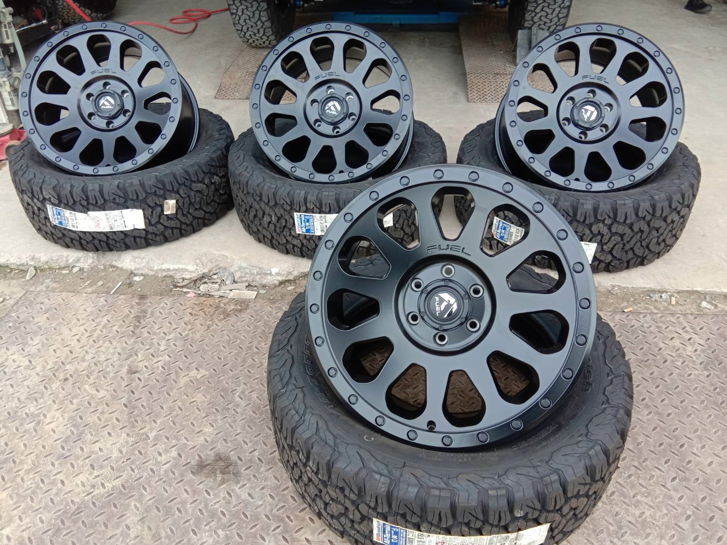 ล้อแท้ FUEL VECTOR D579 ขอบ20