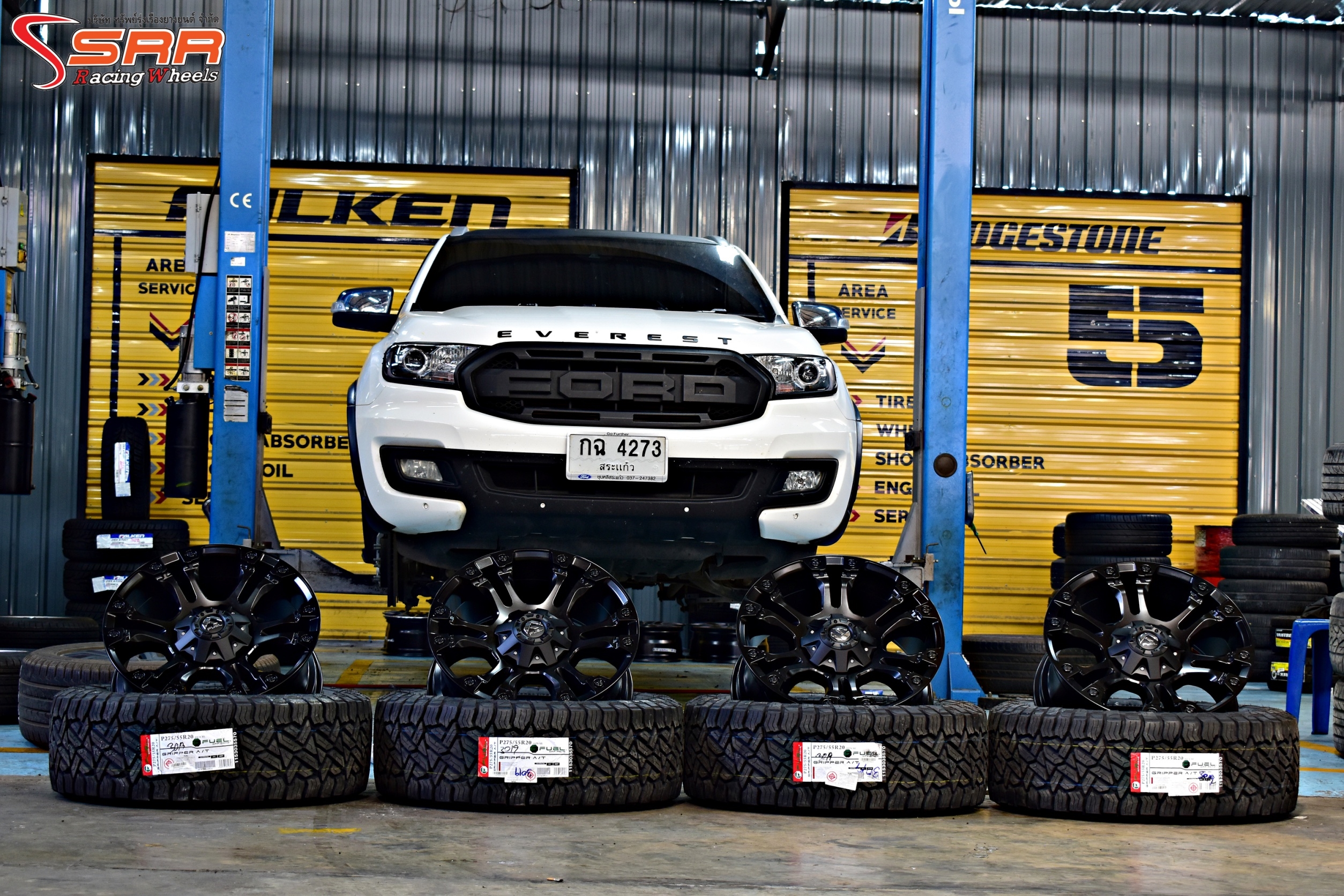 ล้อแท้ FUEL VAPOR ขอบ20 ใส่ EVEREST