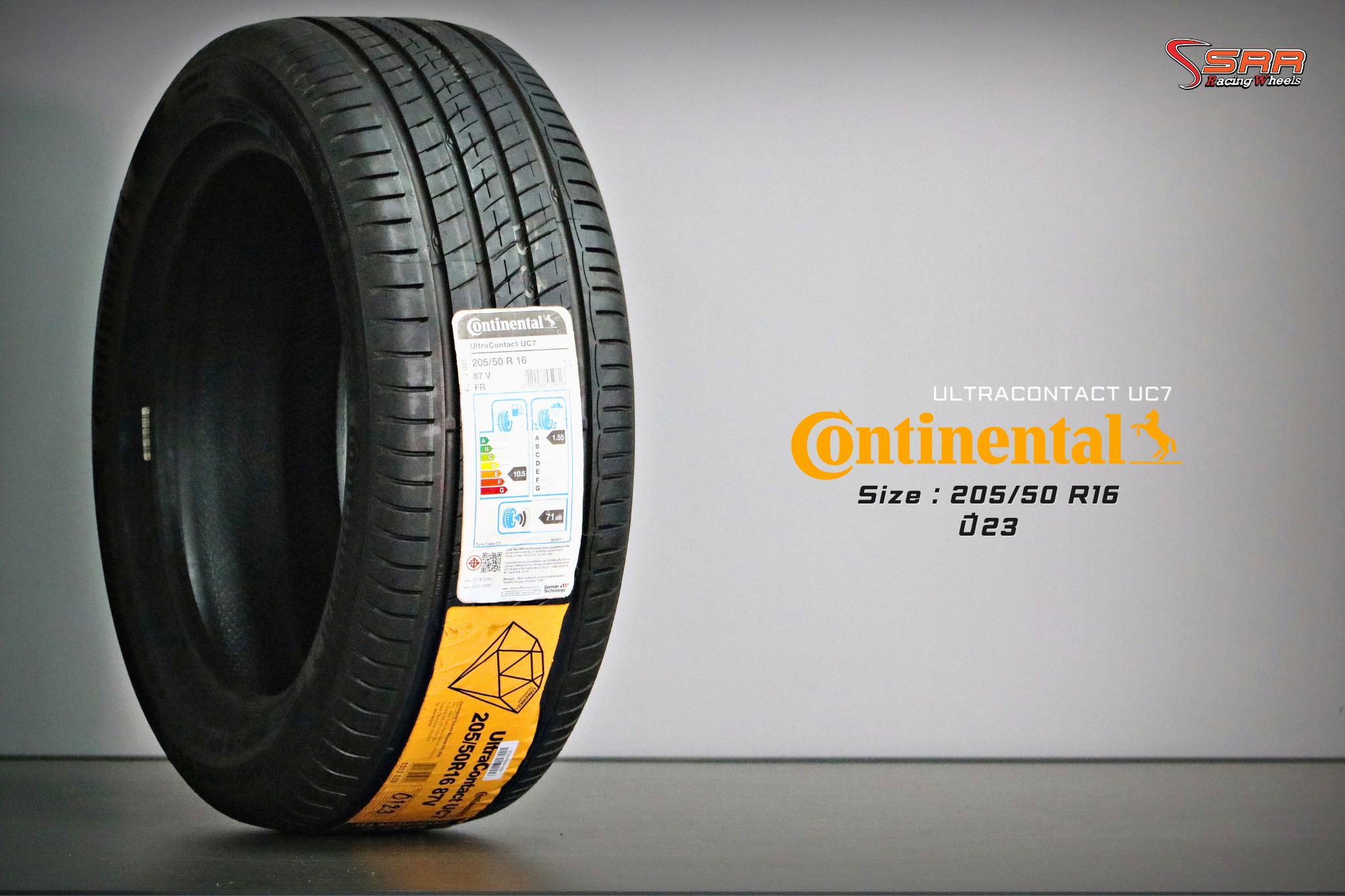 CONTINENTAL ULTRACONTACT UC7 ขนาด 205/50R16 ปี2023