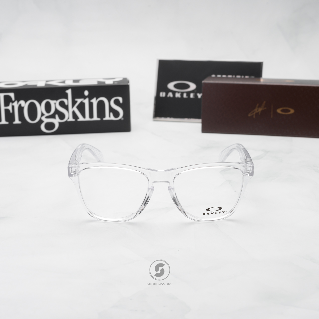 Oakley Frogskins XS RX x Mbappe OY8009-08 Polished Clear