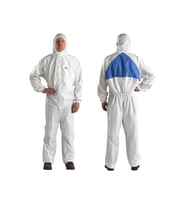 3M 4540+ Protective Coverall ชุดป้องกันสารเคมี และฝุ่นละออง สีขาว ชนิดใช้แล้วทิ้ง Type 5/6