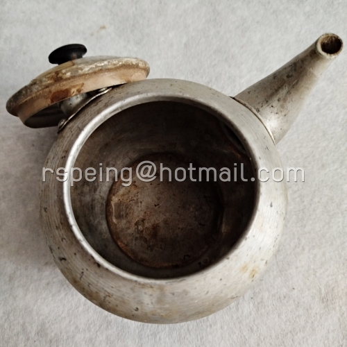 กาน้ำอลูมิเนียมวินเทจทรงกลมขนาดเล็ก