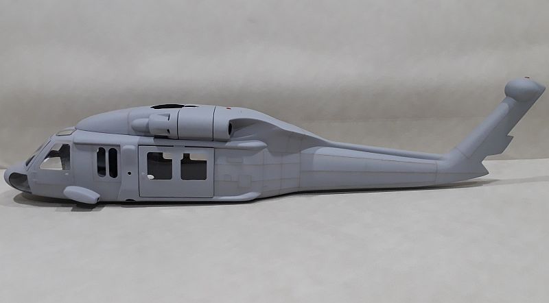 500-UH60 Seahawk with Weapon & Cockpit
