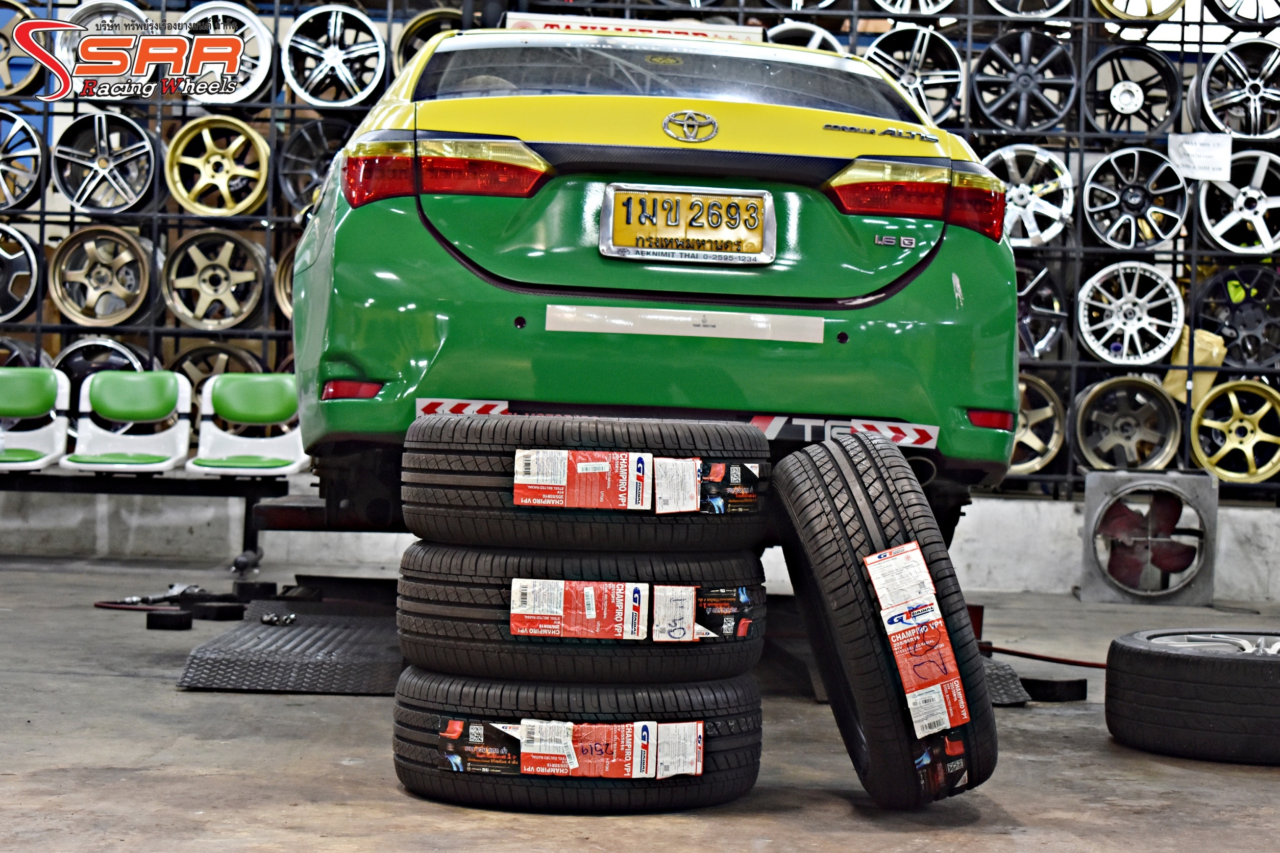 GT RADAIL VP1 205/55-16 ปี19 คุณภาพเกินราคา