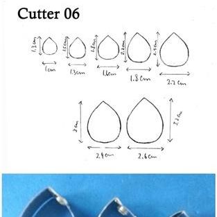 Aluminum mold cutter (cutter 06)