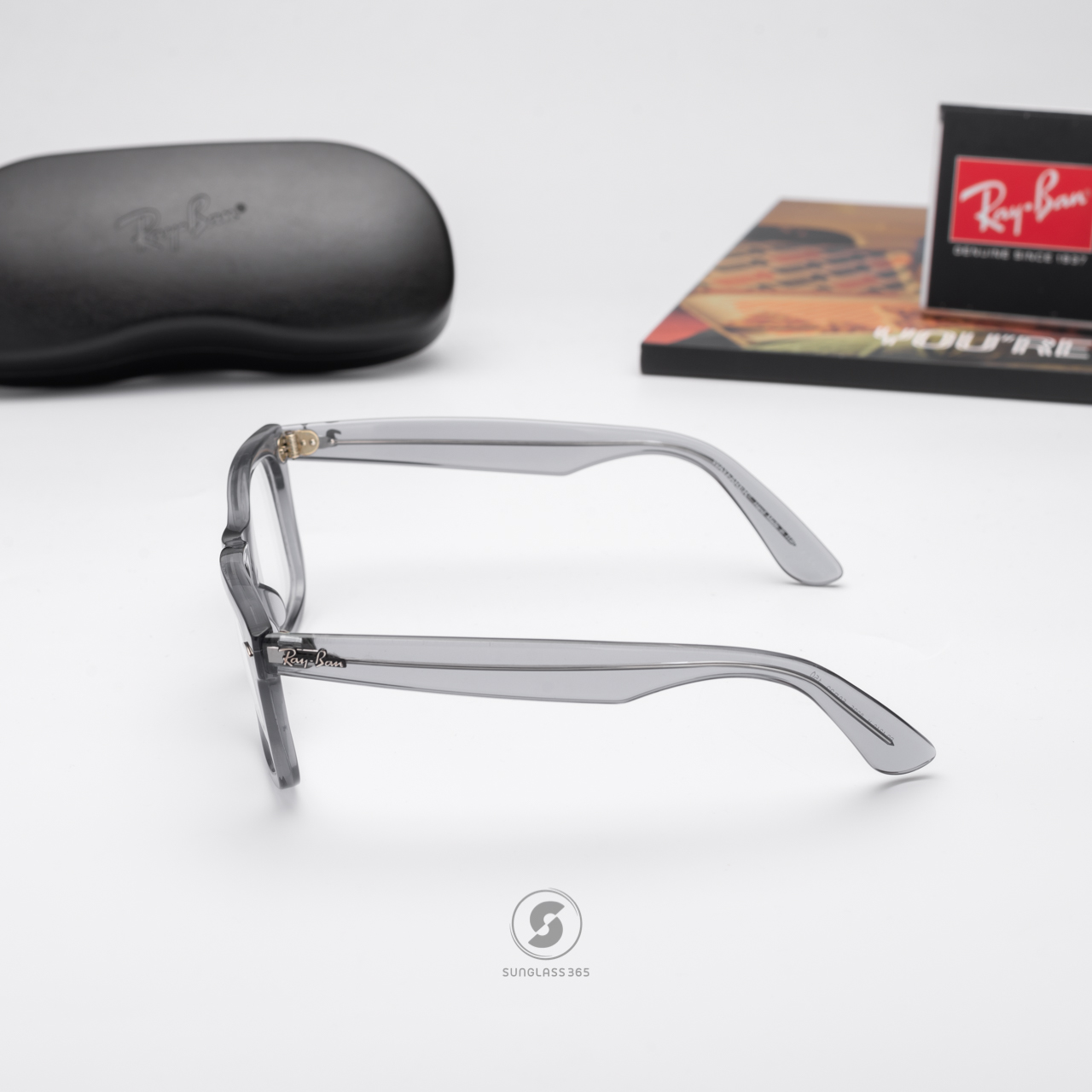 Ray-Ban Wayfarer Ease RX4340V 8225 Transparent Grey