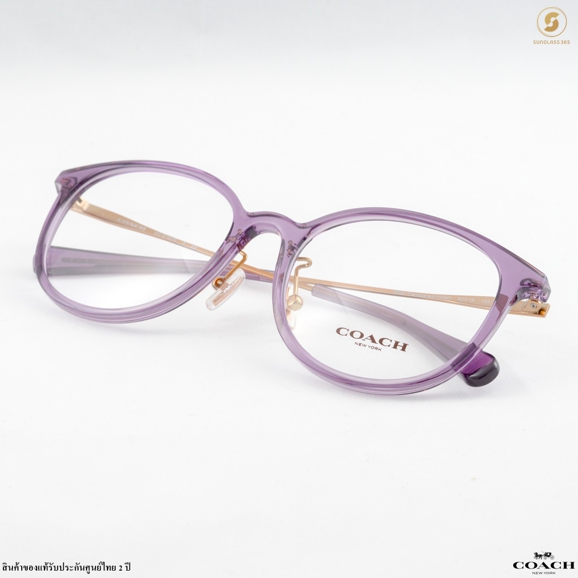 COACH HC6160D 5625 Transparent Purple