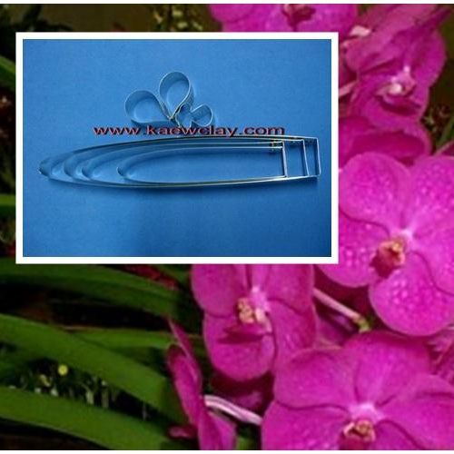 พิมพ์ตัดดอกกล้วยไม้แวนด้าสีชมพู(Aluminum mold cutter Vanda .)