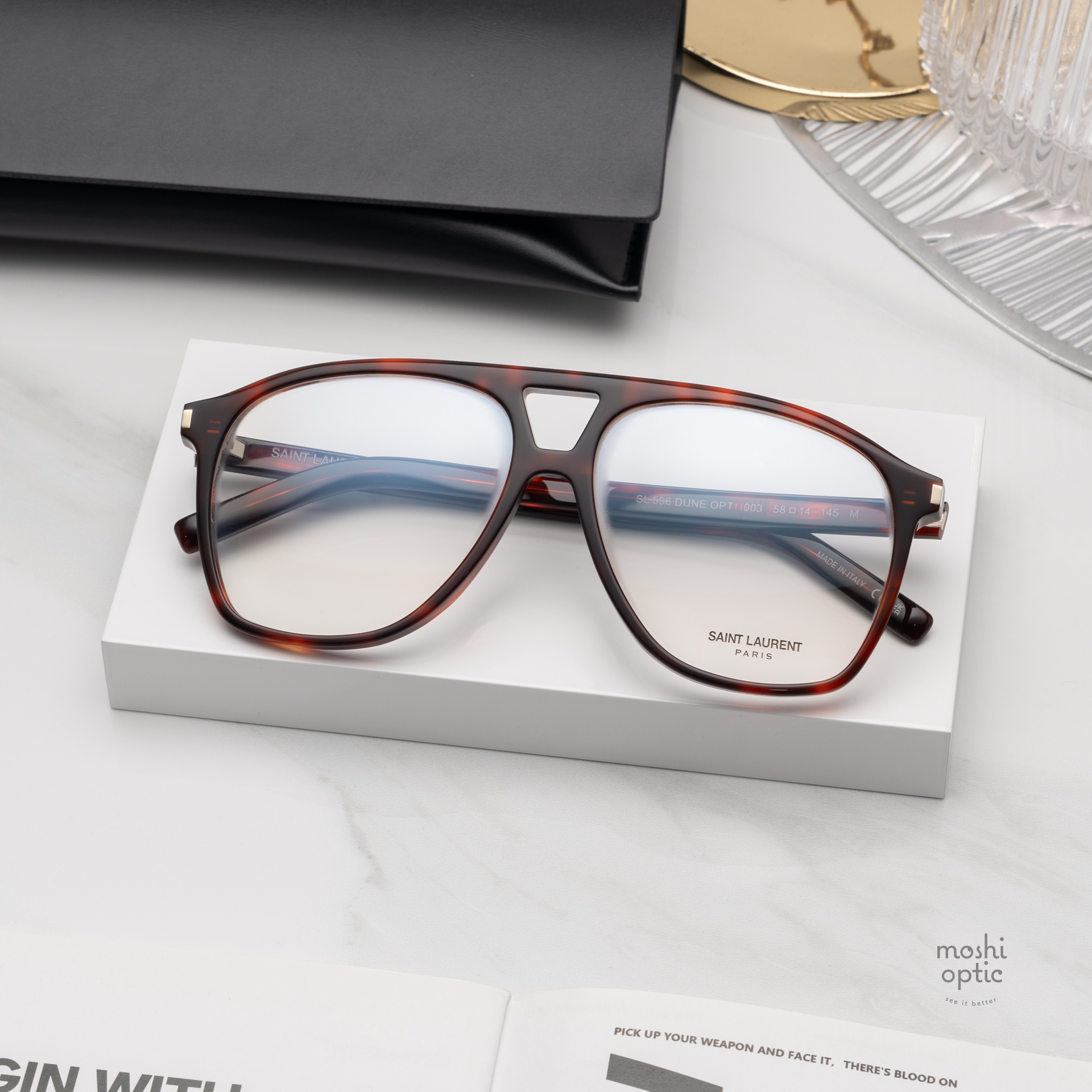 แว่นสายตา YVES SAINT LAURENT SL596 DUNE OPT 003