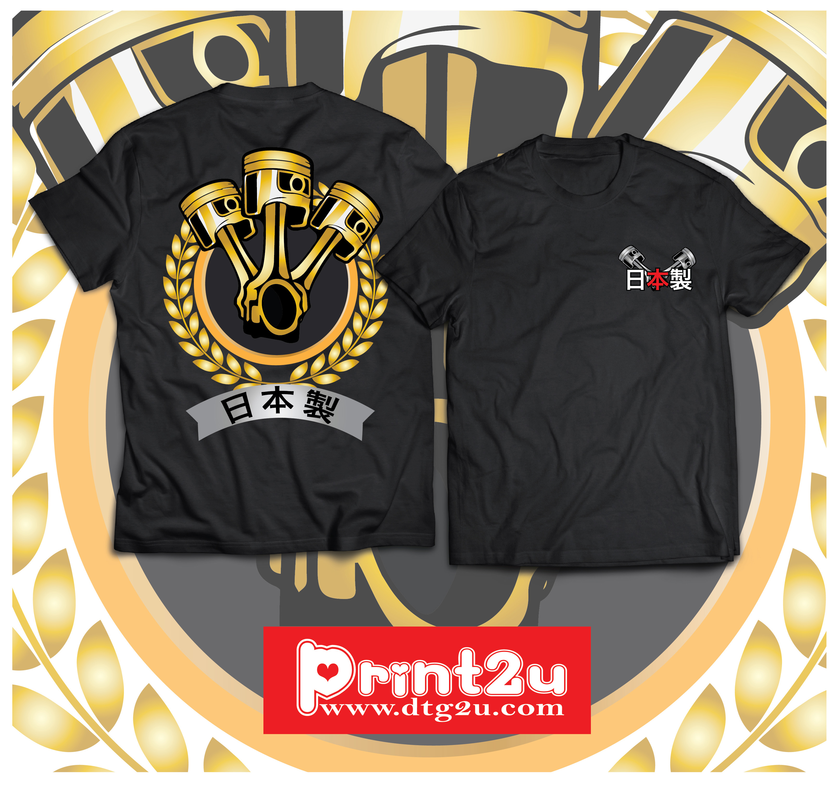 เสื้อยืดลาย made in japan เสื้อซิ่ง เสื้อกลุ่ม เสื้อผ้าcotton100 2020