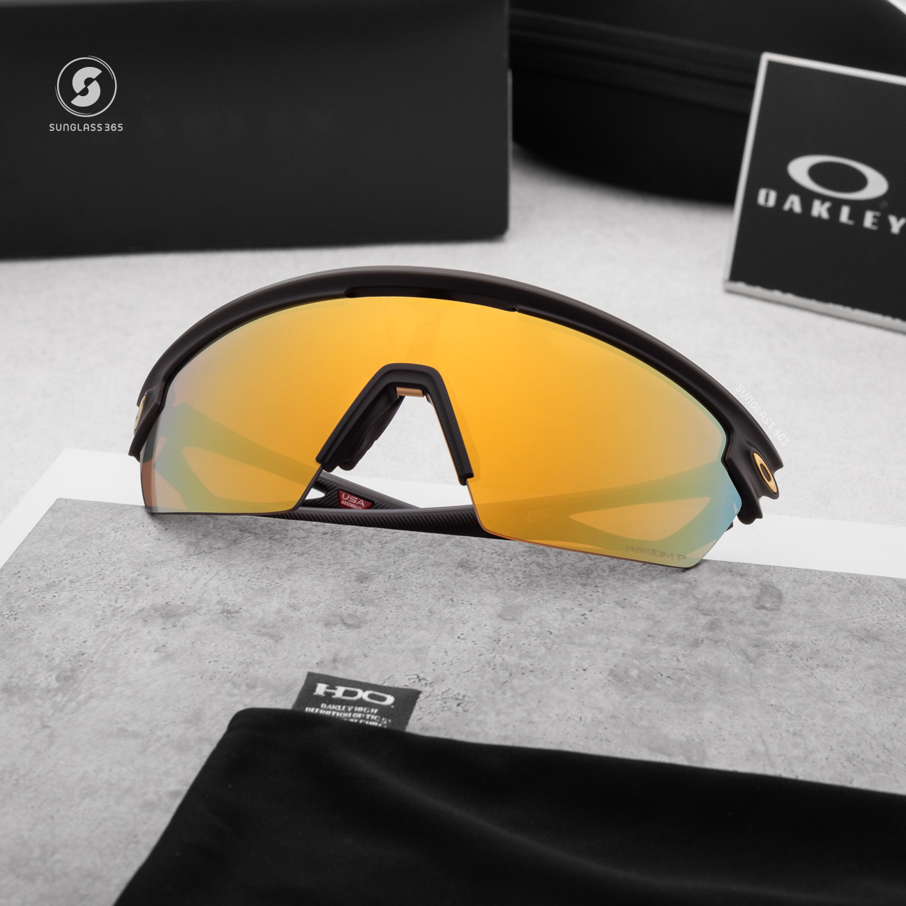 OAKLEY Sphaera OO9403-04 Matte Carbon Prizm 24K Polarized