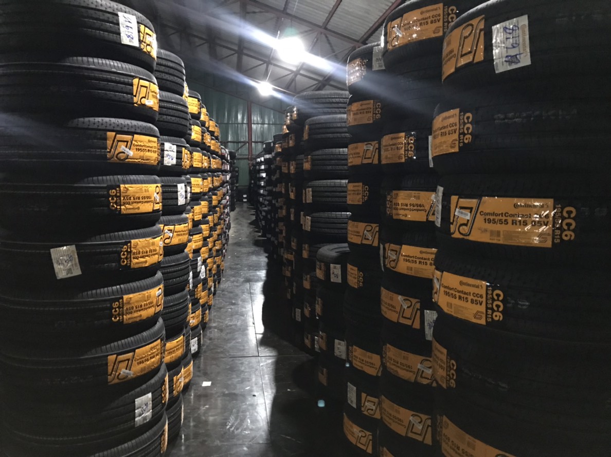 ยางใหม่ค้างปี ราคาถูกกว่ายางมือสอง เริ่มต้นเส้นละ500