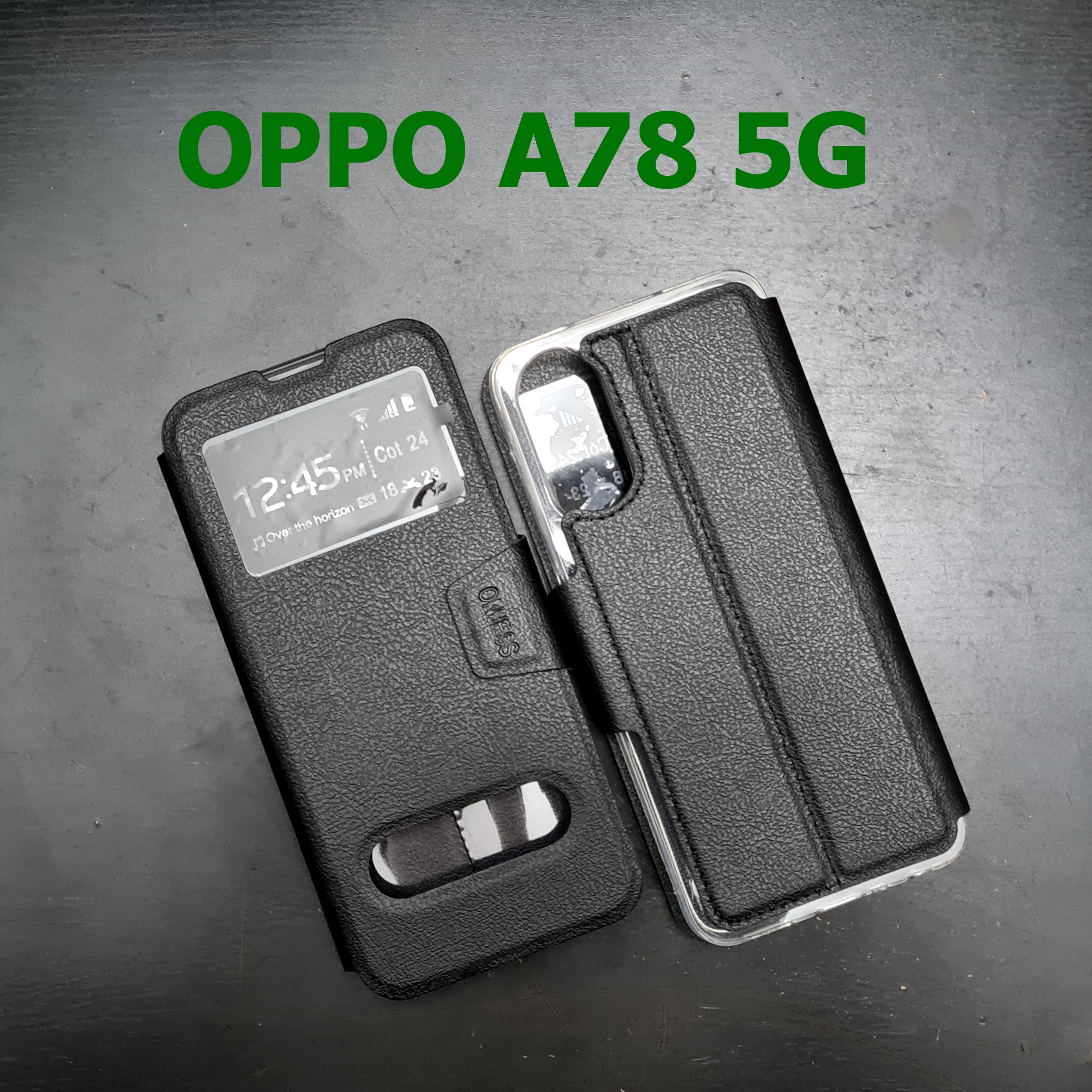 เคส OPPO A78 5G - เคสฝาพับ ออปโป้ โชว์เบอร์ ตั้งได้