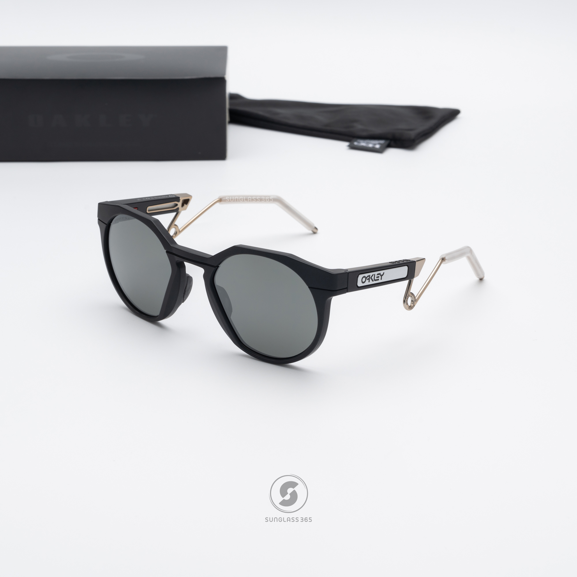 OAKLEY HSTN METAL OO9279-01 Matte Black Prizm Black