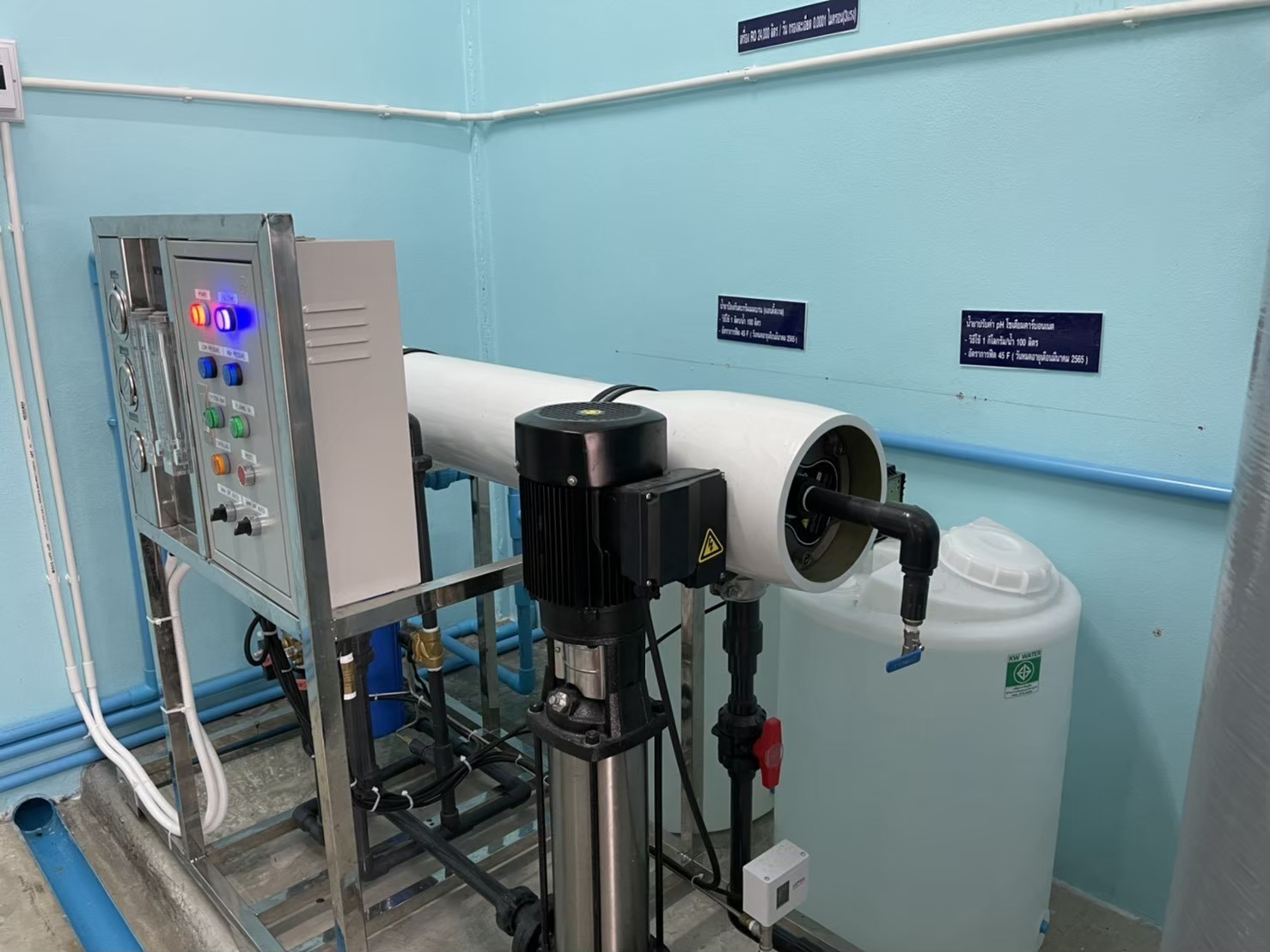 รับติดต้ั้งโรงงานผลิตน้ำดื่มRO 24,000 ลิตร/วัน พร้อมอุปกรณ์ทั้งระบบครบชุด