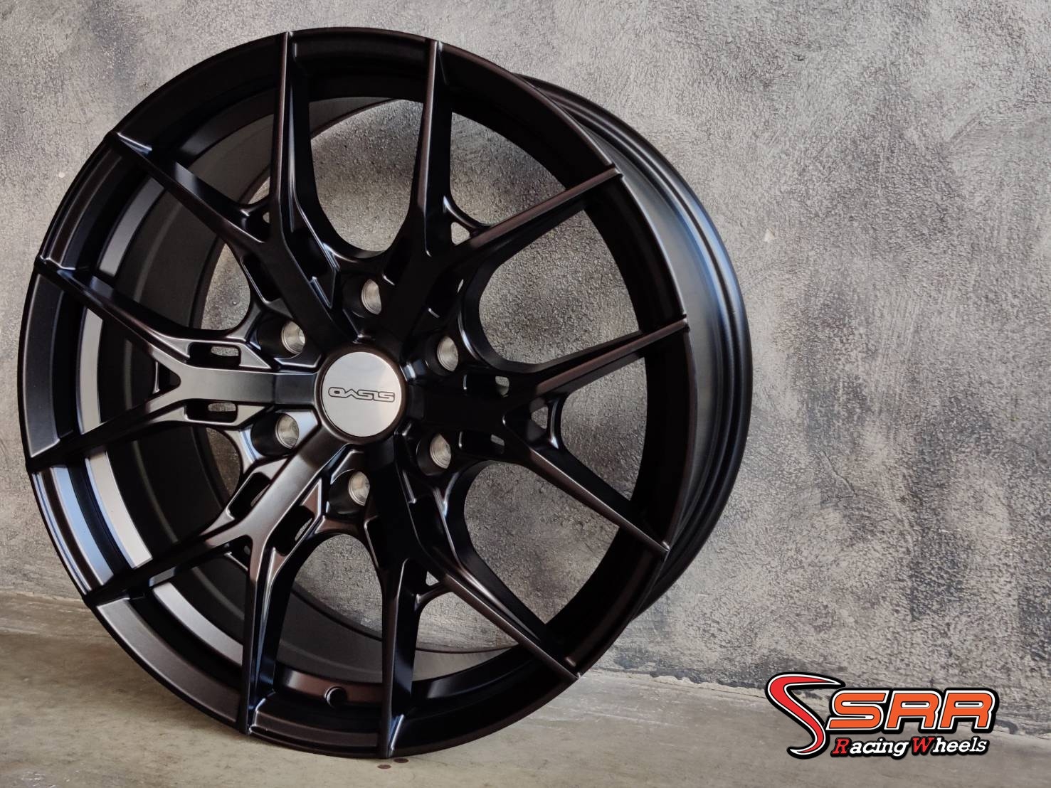 OASIS : OWH6 18X8.5 6X139.7 35 MATTE BLACK (ดำด้าน)