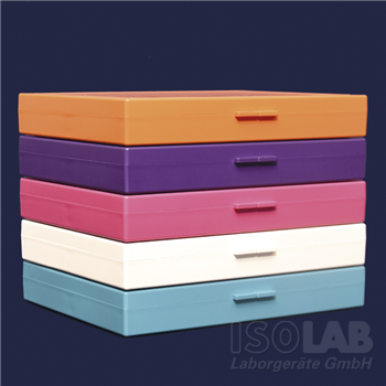 กล่องใส่สไลด์ SLIDE BOXES - ISOLAB