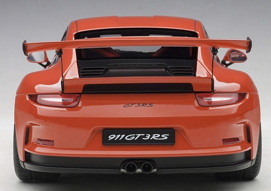 ขาย พรีออเดอร์ โมเดลรถ โมเดลรถยนต์ Autoart Porsche 911 991 GT3 RS ส้ม สเกล 1:18 มี โปรโมชั่น