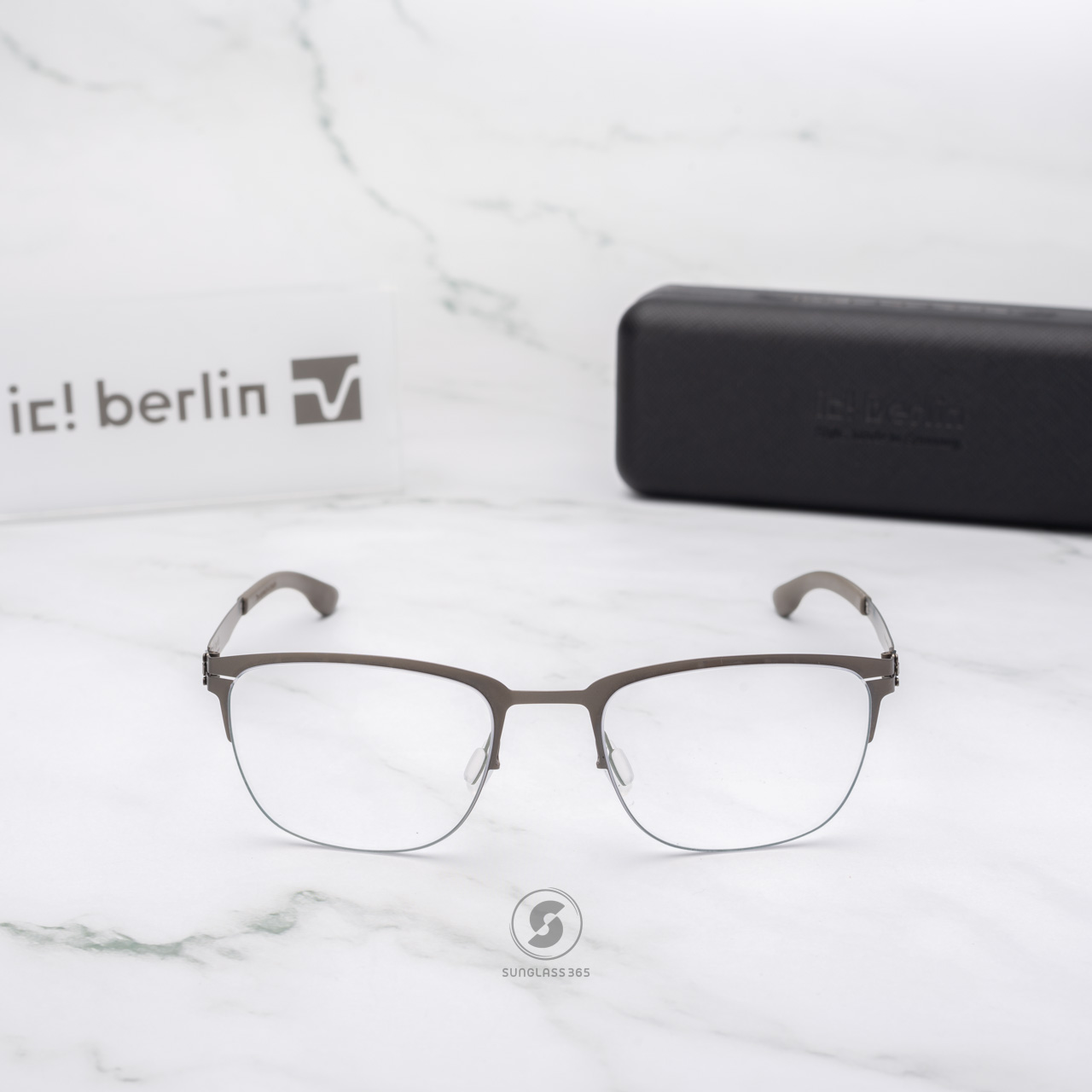 กรอบแว่น IC BERLIN The Lone Wolf Large Graphite