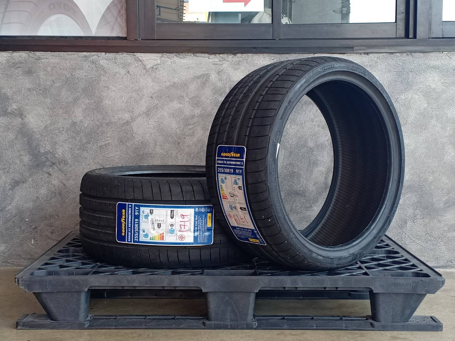 GOODYEAR 255/30R19 EAGLE F1 ASYMMETRIC 5 91Y MADE IN GERMANY