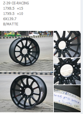 CE28 ล้อขอบ17ยางNEXEN SU1 225/55-17 ปี16 ชุด 17500 ปกติ 29000 ใส่กะบะ