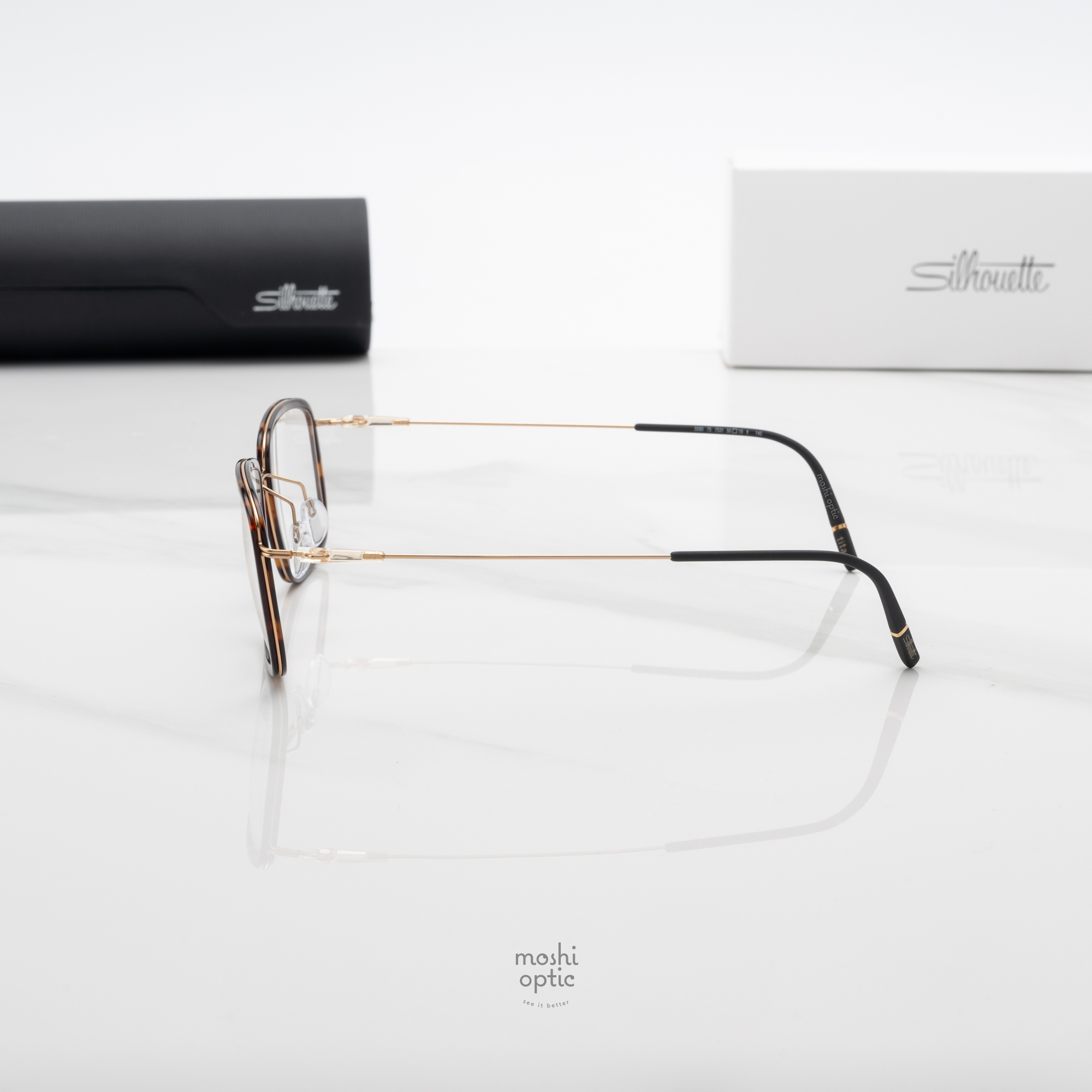 กรอบแว่น Silhouette Dynamics Colorwave Contour 5580 7531