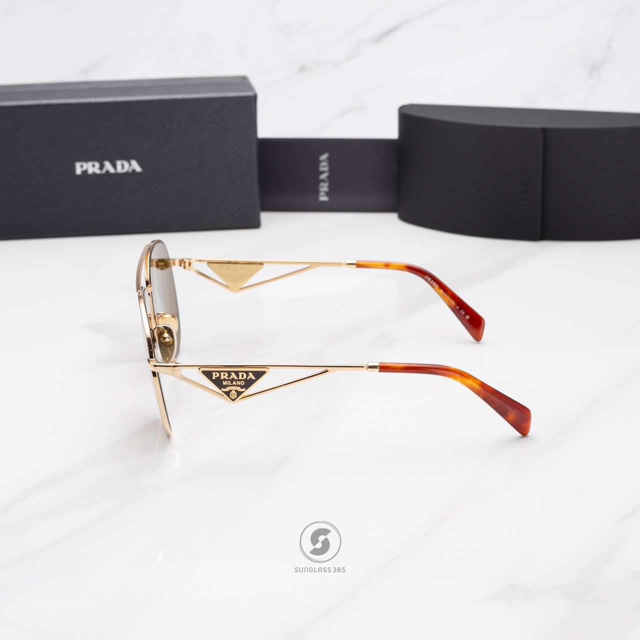 PRADA PR73ZS 5AK01T Gold