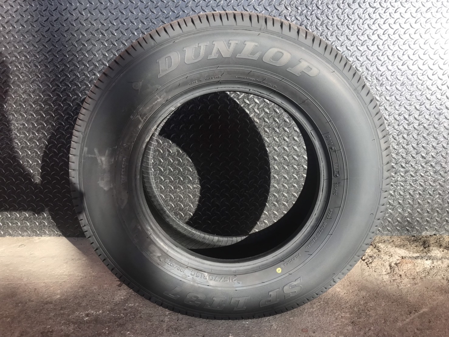 #แนะนำยางรถ #ขอบ15 #ราคาสุดคุ้ม DUNLOP SPLT37 215/70R15 ปี19