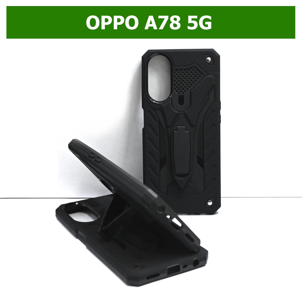 เคส OPPO A78 5G - เคสหุ่นยนต์ ออปโป้ กันกระแทก ตั้งได้