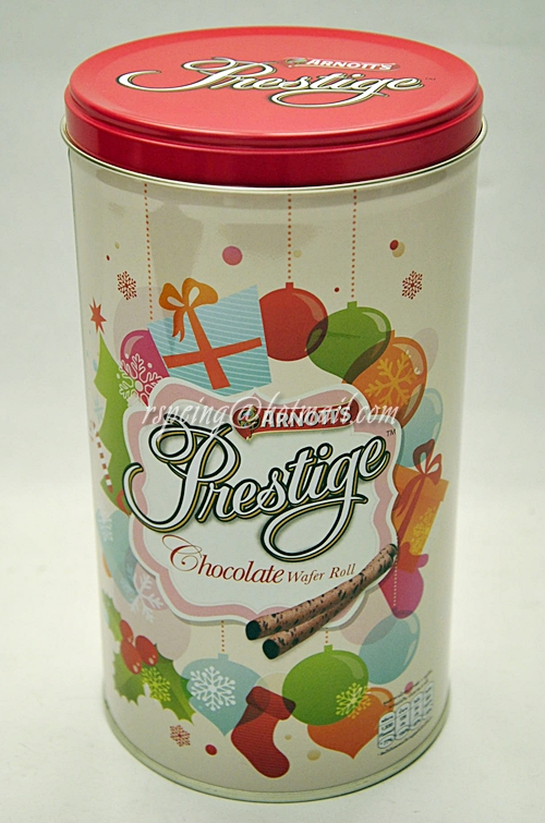 กระป๋องขนมเวฟอร์ Arnott's Prestige