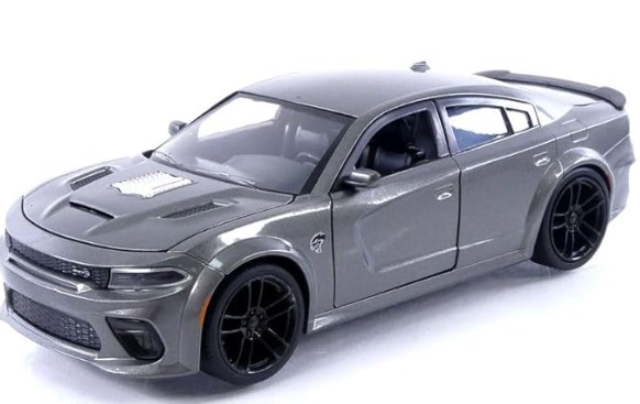 พรีออเดอร์ Jada โมเดลรถ โมเดลรถยนต์ ฟาส "Fast & Furious" Dom's 2021 Dodge Charger SRT Hellcat 1:24