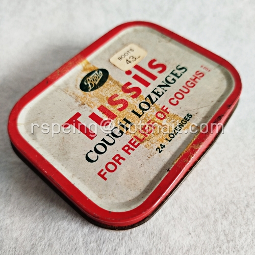 กล่องยาอม Tussils Cough Lozenges