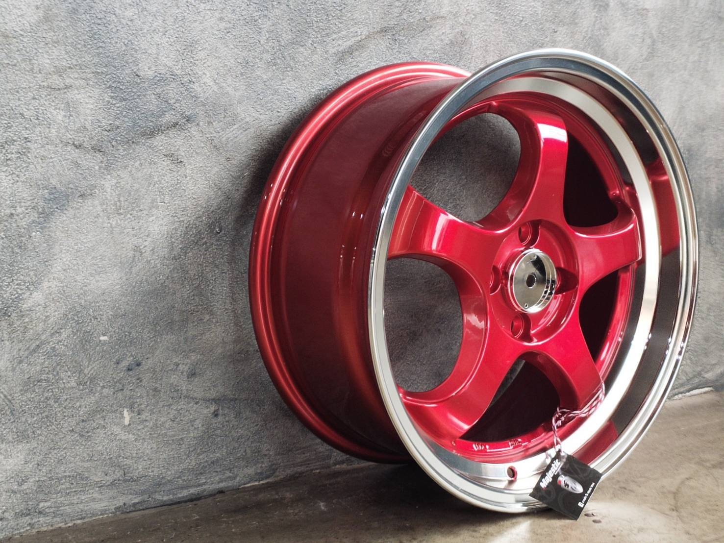 H1 17X7.5 4X100 ET+35 XMPL/CANDY RED
