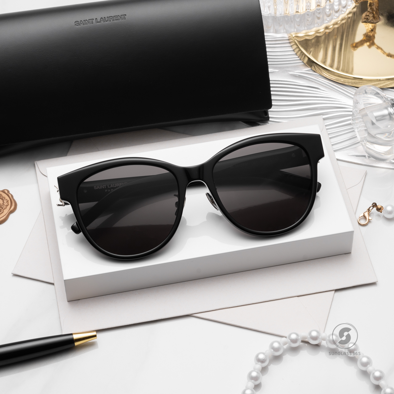 แว่นกันแดด YVES SAINT LAURENT SL M107K 001