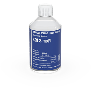 Electrolyte KCl 3M 250 mL Bottle