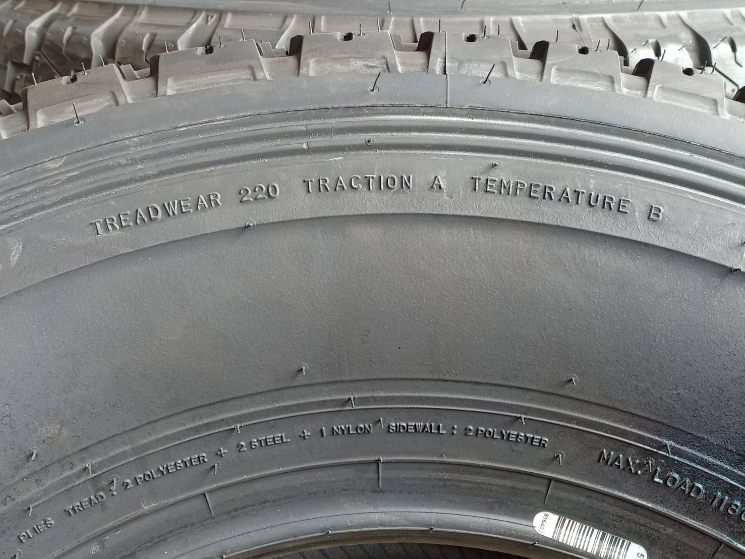 ยางใหม่ DUNLOP TG28 275/70-16 ซื้อ4 แถมฟรี1