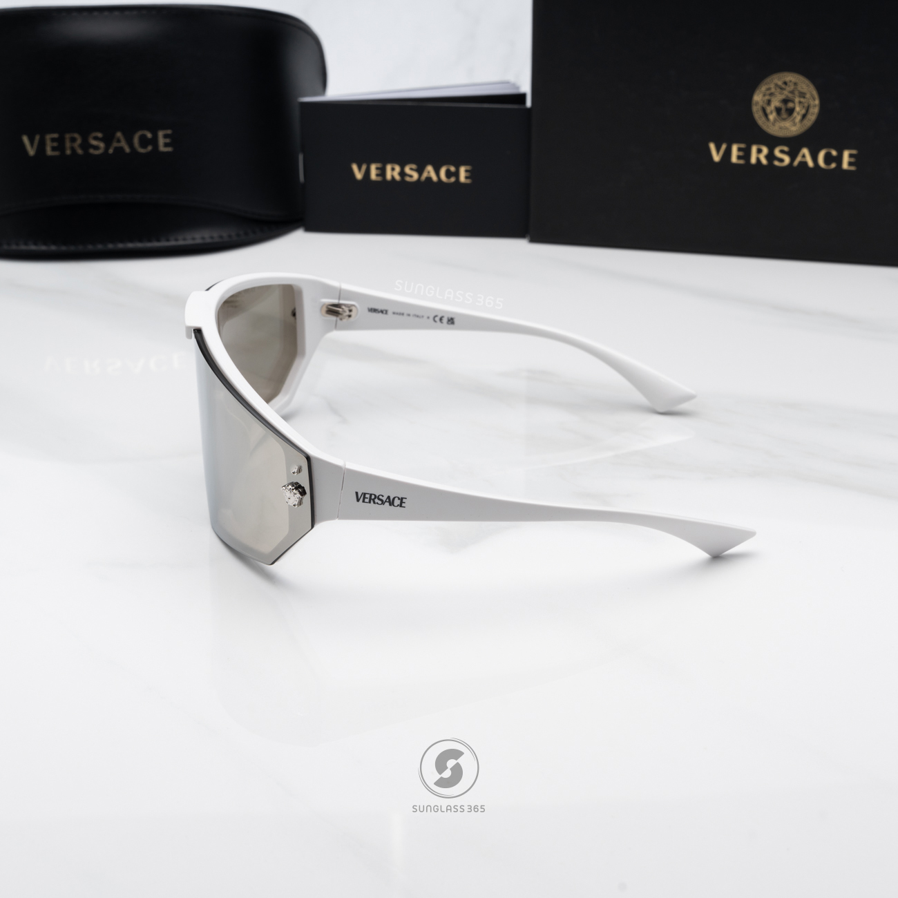 แว่นกันแดด Versace VE4461 314/87 White with 2 Lens