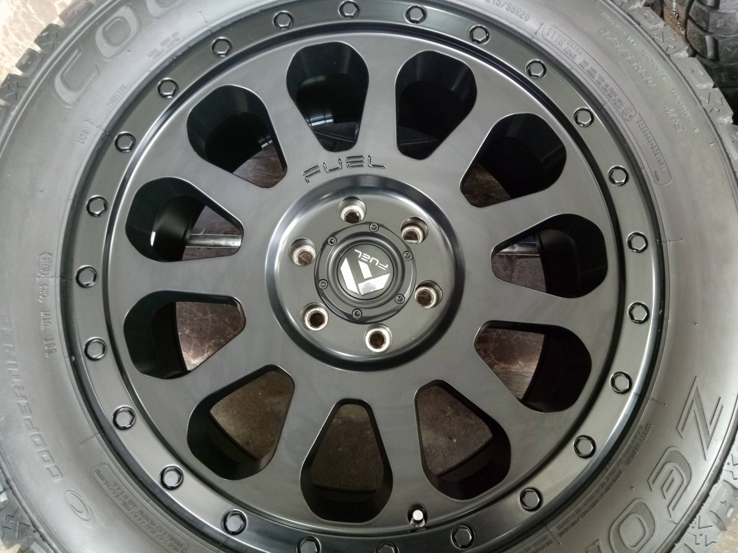 ล้อแท้ FUEL VECTOR D579 ขอบ20