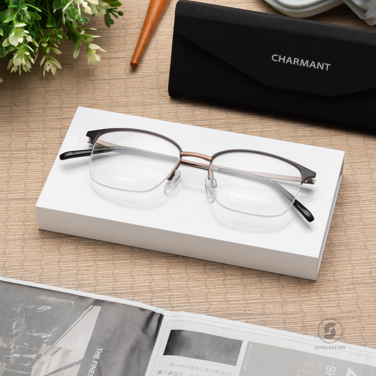 แว่นสายตา Charmant CH29116 BR