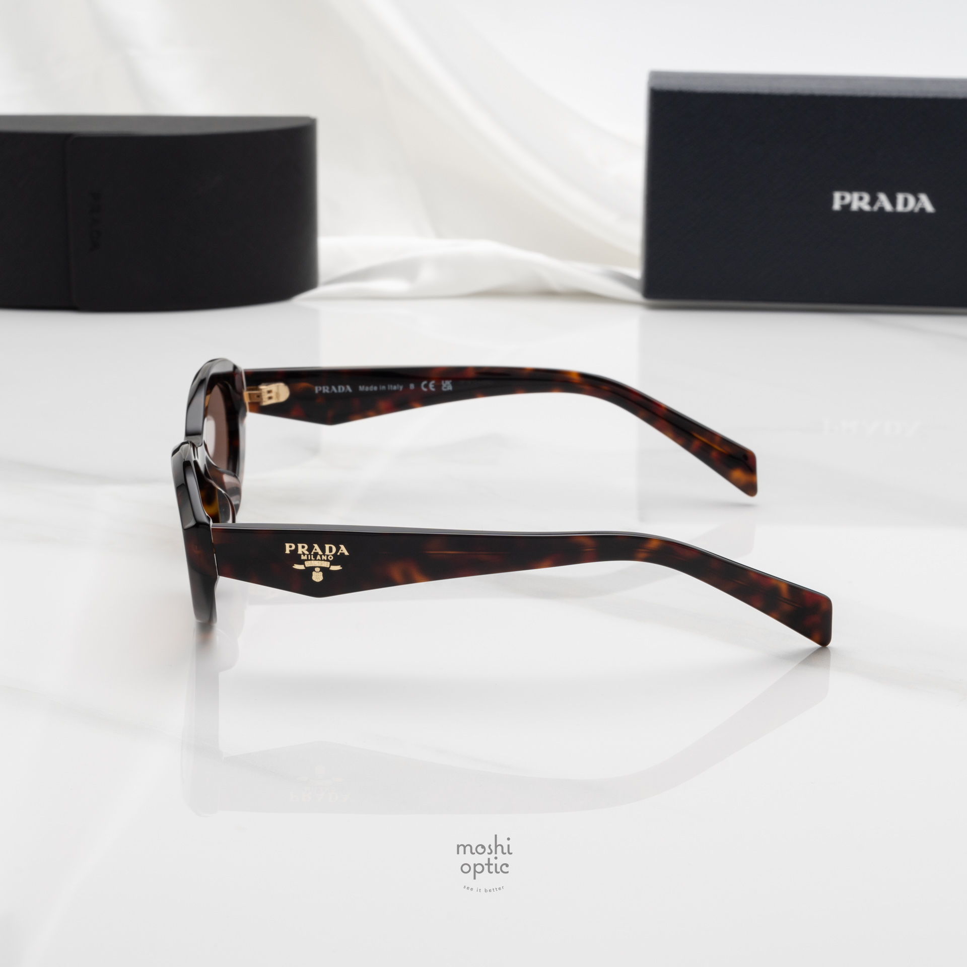 PRADA Symbole PR26ZSF 17N60B Root Tortoise