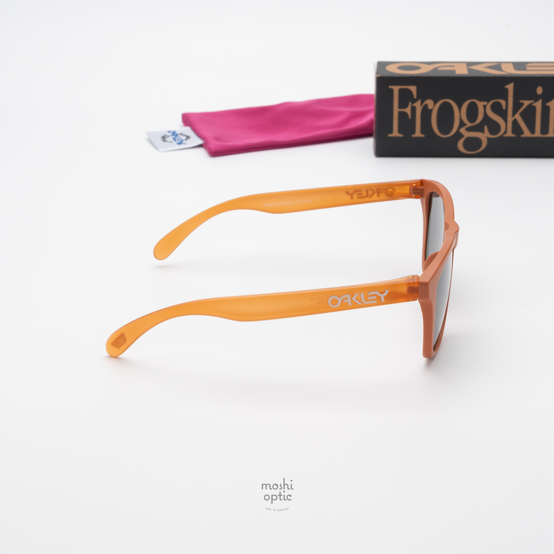 Oakley Frogskins OO9245-E7 Matte Ginger Prizm Grey