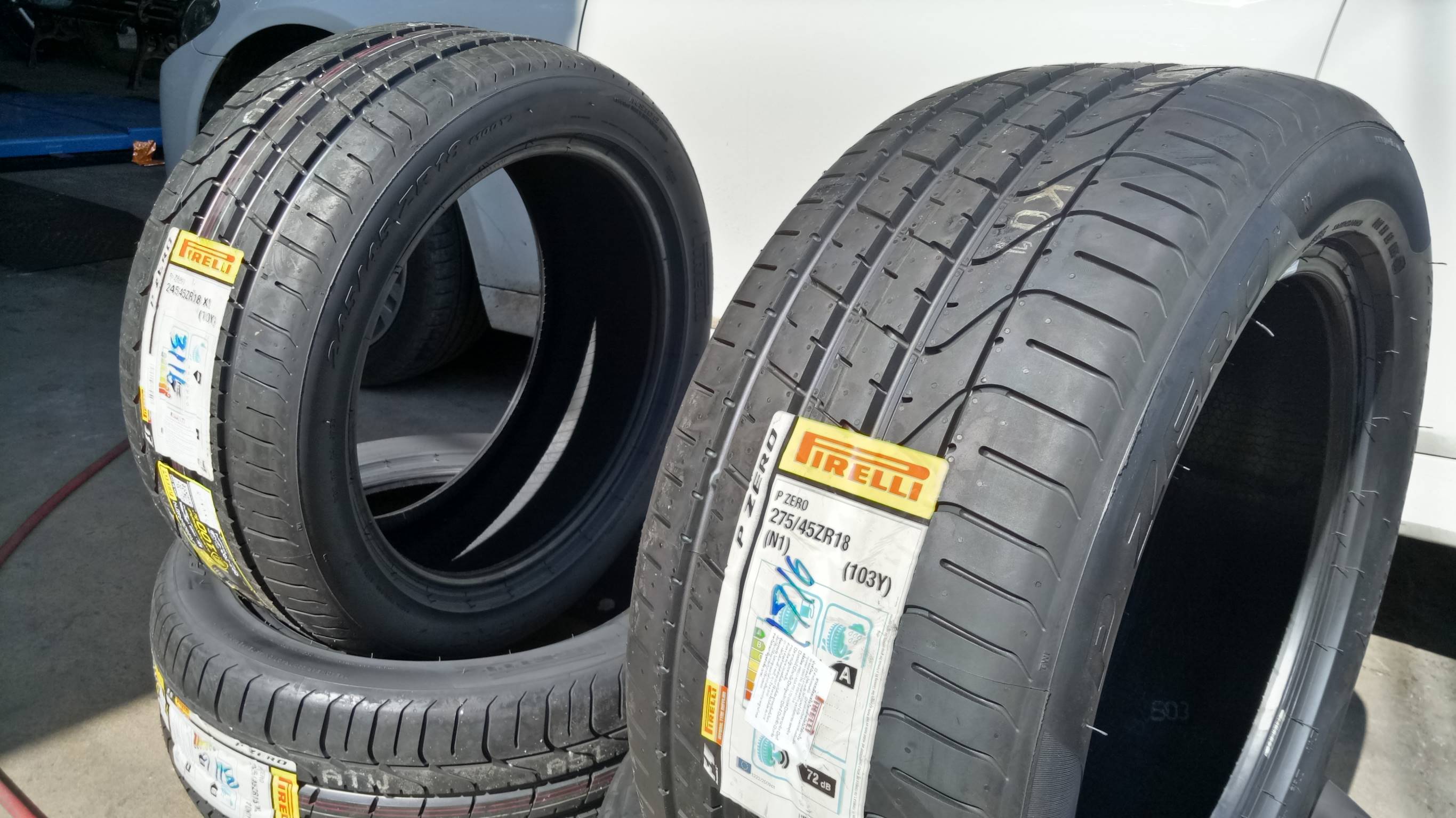 PIRELLI P-ZERO 275/45-18 เส้น 7800 ปี16 ปกติ 15500 ลดสุดคุ้ม