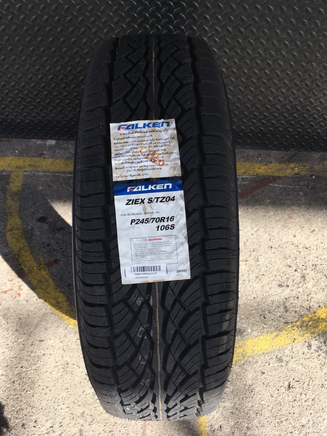 FALKEN STZ04 245-70-16 เส้น 2900 ปี17 ปกติ 3500