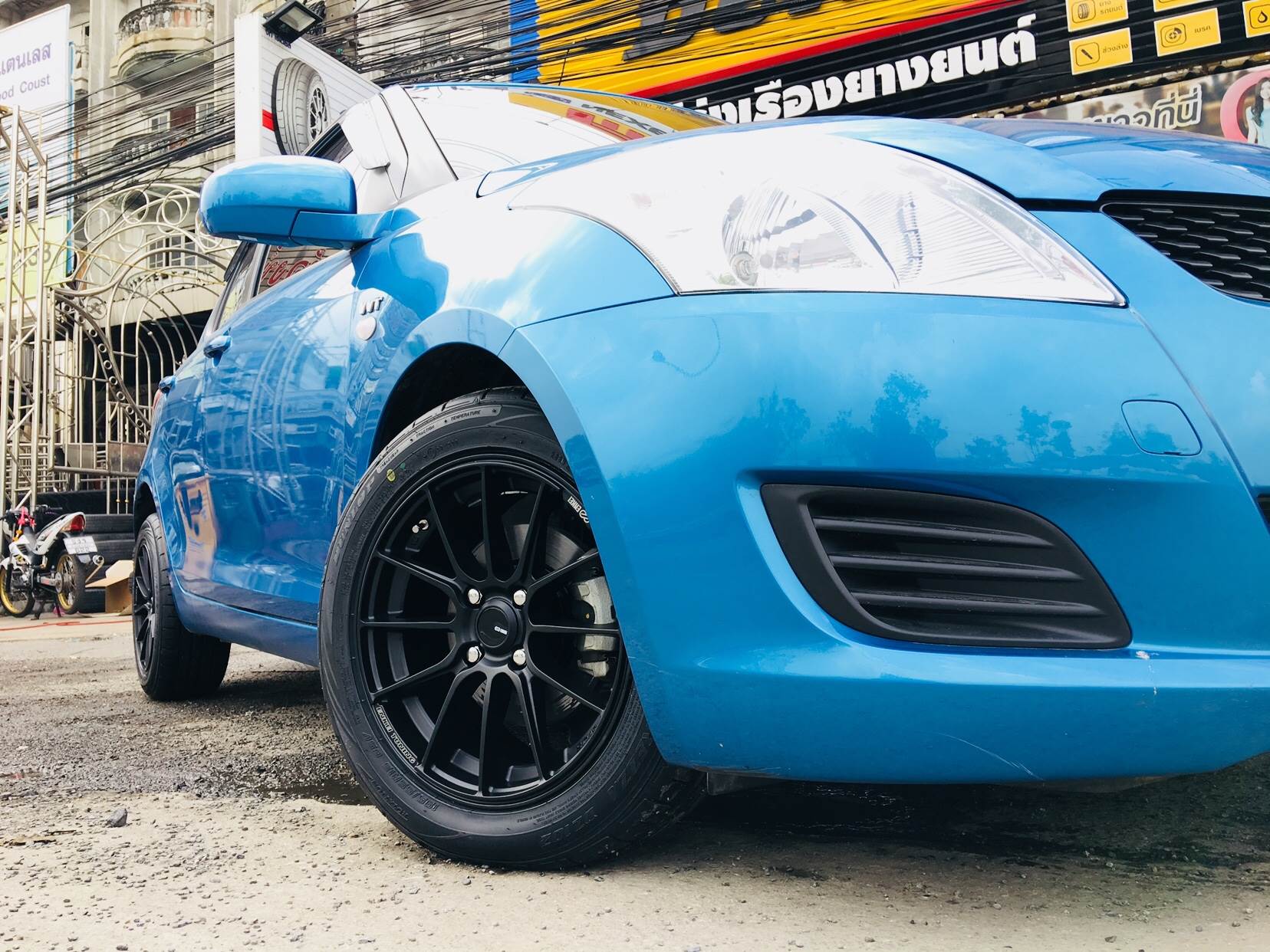 ล้อแท้ ENKEI TUNING SC48 ขอบ 15 ราคาถูก ใส่ SWIFF